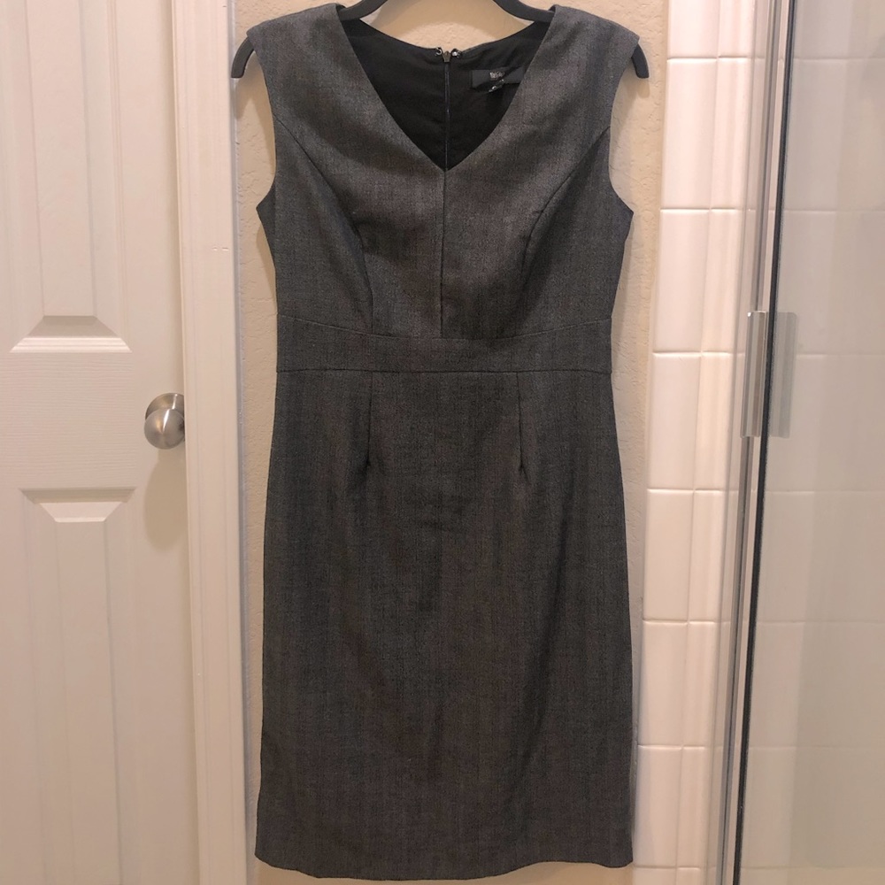 Mossimo gray business dress size 6 stretch